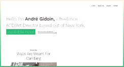 Desktop Screenshot of andregidoin.com